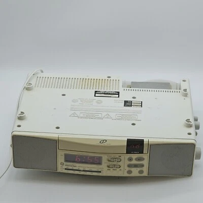 GE Spacemaker Kitchen Under Cabinet 7-4290G AM FM Radio CD Player Vintage TESTED - Image 1 of 4