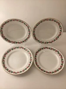 Taylor & Kent - Bone China Set 4 Side Plates - Picture 1 of 9
