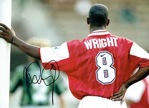 Ian Wright Signed Autograph 16x12 Photo + COA Arsenal Football Legend - Picture 1 of 1