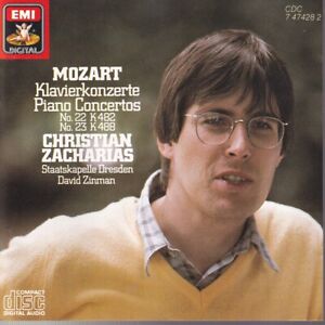 Klavierkonzerte 22+23 [Audio CD] Zacharias; Zinman; Sd und Mozart,Wolfgang Amade