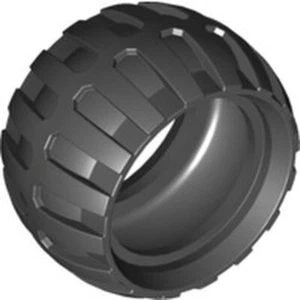 61481 LEGO® Tire 43,2 mm D. x 26 mm palloncino piccolo, 8 pezzi, black, usato - Foto 1 di 2