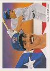 1993 Upper Deck #831 Juan Gonzalez Texas Rangers carte de contrôle baseball CL