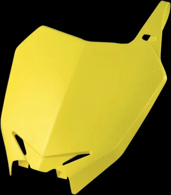 Placa de matrícula delantera Acerbis amarilla para Suzuki RMZ250 07-09 Foto 1 de 4