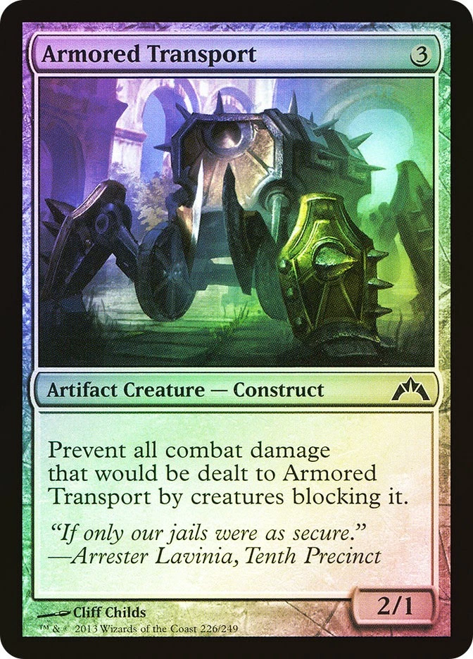 MTG FOIL Armored Transport  - Gatecrash #226 - Image 1 of 1