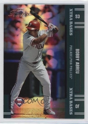 2005 Playoff Prestige Xtra Bases Green /50 Bobby Abreu #53 - Image 1 of 2
