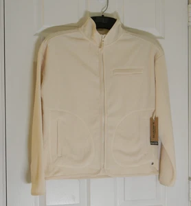 Chaqueta Bearpaw Ourdoors Polar Polar Crema Talla Pequeña con Bolsillos Nueva con Etiquetas - Imagen 1 de 6