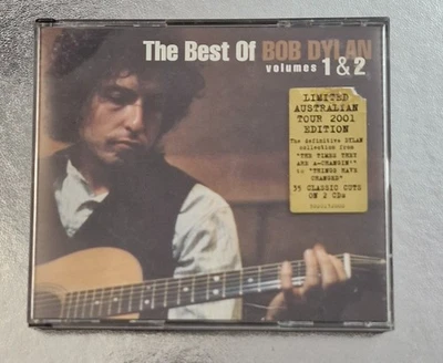 The Best of Bob Dylan Vol 1 & 2, 2 Cd, Ltd Australian tour 2001. Made in OZ - Image 1 of 4