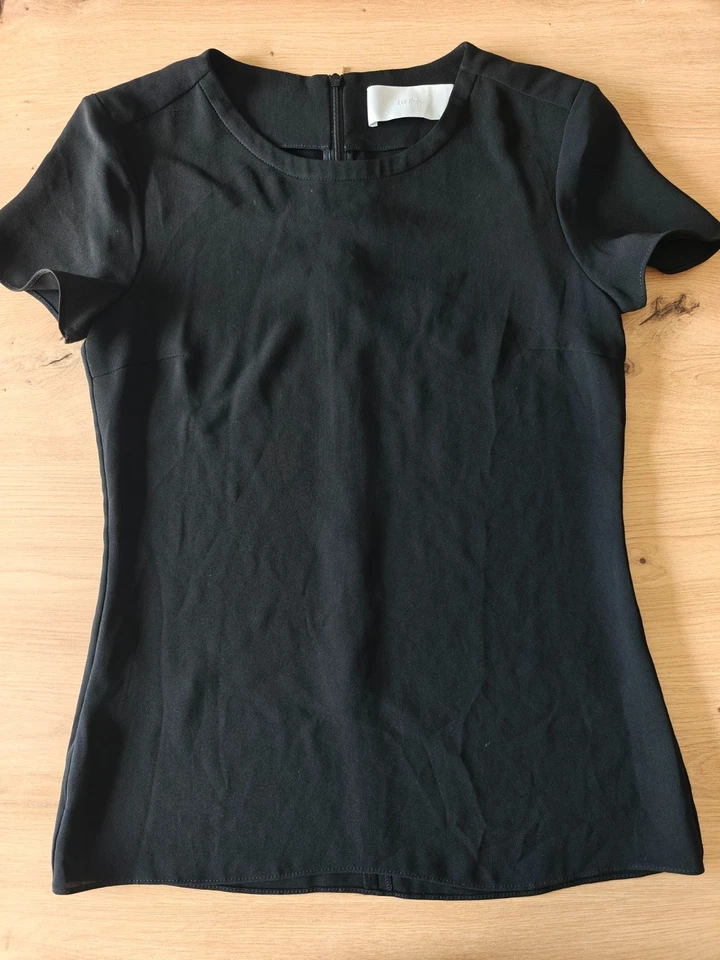 Camiseta negra Boss Hugo Boss 2018 para mujer, blusa Boss Top, S-M Foto 1 de 4