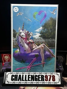 G'NORT'S #1 Carla Cohen SIGNED VIRGIN w/ COA - HARLEY QUINN - ltd 800 - Picture 1 of 1
