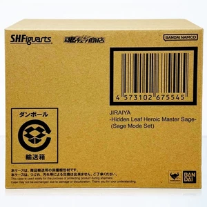Bandai S.H.Figuarts Naruto Jiraiya Hidden Leaf Heroic Master Sage Mode Figure - Picture 1 of 14