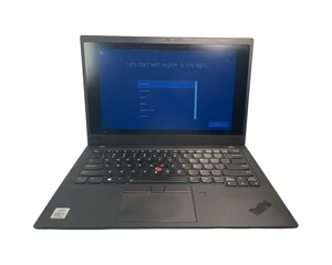 LENOVO THINKPAD X1 CARBON GEN8 14" I5-10210U 1.6GHz 256GB/8GB WIN10PRO *SE - Afbeelding 1 van 7