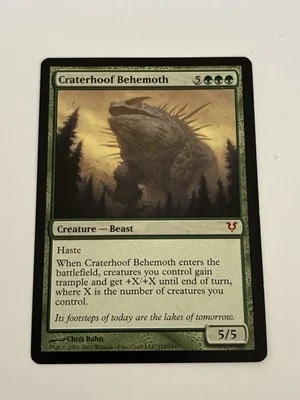 Craterhoof Behemoth Avacyn Restored Regular - Image 1 of 2