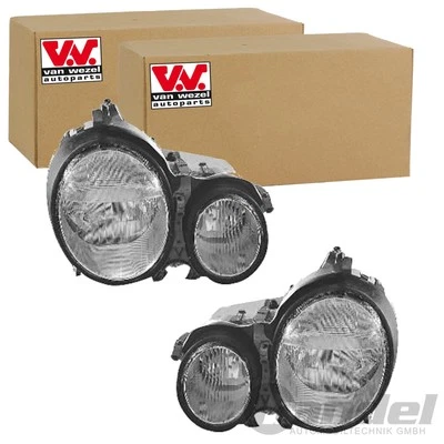 2x VAN WEZEL H7/H7 SCHEINWERFER SET LINKS+RECHTS passend für MERCEDES-BENZ - Bild 1 von 4