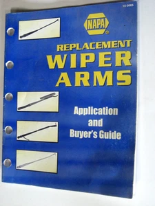 2000 NAPA Wiper Arms Application & Buyer's Guide, 12 pages, # 15-3065 - Picture 1 of 4