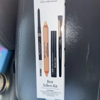 BDB BILLION DOLLAR BROW BEST SELLERS KIT 4 PIECE EYEBROW SET NEW IN BOX! - Image 1 of 3