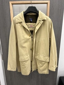 Gant campus Jacket Mens size M Beige USA Collared Long Sleeve - Picture 1 of 3