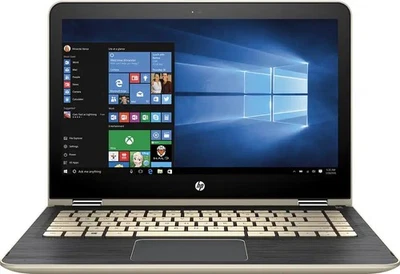 HP Pavilion x360 Laptop - 13.3" - i5-6200U - 8GB RAM - 128GB SSD - Gold - Image 1 of 4