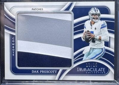 2024 Panini Immaculate Patch Dak Prescott /25 Dallas Cowboys Jumbo Patch SSP🔥🔥 - Image 1 of 2