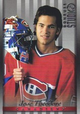 1997-98 Donruss Studio Hockey #24 Jose Theodore Montreal Canadiens