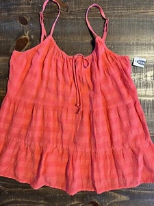 NEW NWT Womens Size Small Old Navy Pink Tank Top Summer Shirt - Picture 1 of 1