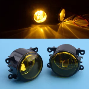 2x Conjunto de luces antiniebla delanteras aptas para Ford Acura Honda Nissan Subaru - Imagen 1 de 6