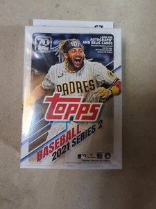 2021 Topps Baseball Series 2 Unopened & Sealed Hanger Box - 67 Cards - FREE SHIP - Picture 1 of 5