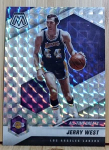 2020-21 Jerry West LA Lakers NBA Mosaic #293 All-Time Greats SILVER PRIZM - Picture 1 of 1