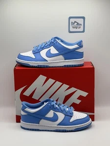 Nike Dunk Low UNC University Blue GS Dunk Size 5.5 UK /6 US Fast Shipping 🚚💨 - Picture 1 of 3