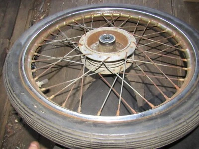 1960 Honda C100 C110 cubo roda dianteira aro 17" #7 - Imagem 1 de 2