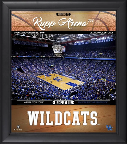 Framed Wildcats 15x17 Basketball Welcome Home Collage - Fanatics Cover