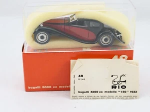 Rio N°48 Bugatti 5000cc Modello T50 1932 1/43 New IN Box / Boxed New - Picture 1 of 12