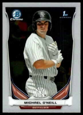 2014 Bowman Chrome Prospects #BCP48 Michael O'Neill New York Yankees - Image 1 of 2