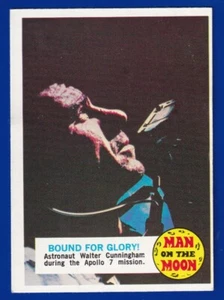 BOUND FOR GLORY 1969 TOPPS MAN ON THE MOON #28A VG-EX NO CREASES - Picture 1 of 2