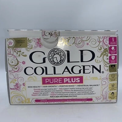 GOLD COLLAGEN Pure Plus 10 Day Supplement Drink A60 - Image 1 of 4