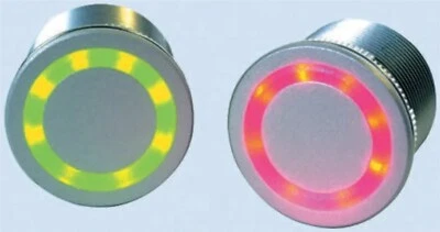SAIA-BURGESS Red or Green LED Piezo Switch IP68 200mA Single Pole Single Throw -40 to +85°C