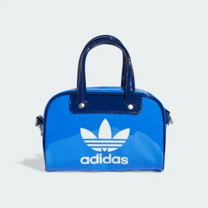 New Adidas Original ADICOLOR MINI BOWLING BAG BLUE / WHITE IX7499 TAKSE - Picture 1 of 5