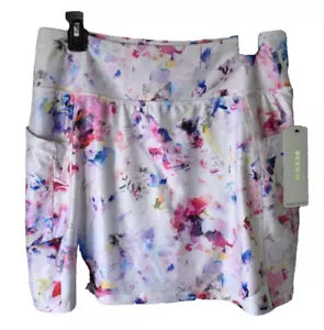 Pantalón Corto RBX Keeping Pace Talla M Floral Primavera Prado Bolsillos Tenis Golf Pickleball - Imagen 1 de 12