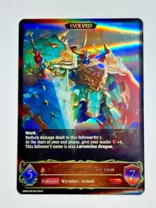 Shadowverse Evolve - Laevateinn Dragon, Defense Form (Evolved) - L - BP04-061EN - Foto 1 di 1