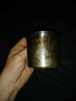 Reed and Barton Finest Sterling Plate 865 con grabado Kent Willis Cochran8-4-83 Foto 1 de 4