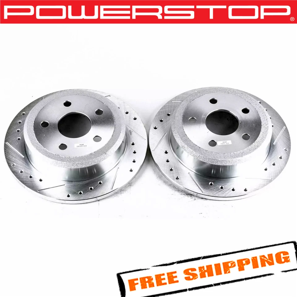 Rotores de freio Power Stop Evolution Performance para Jeep Wrangler JK 2018 - Imagem 1 de 2