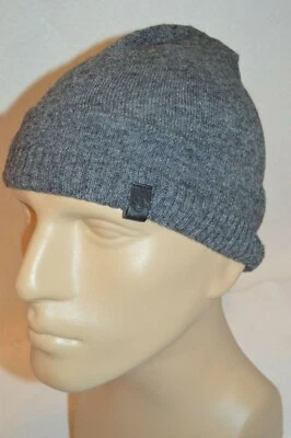 TRUE RELIGION 男式羊绒/羊毛混纺标志帽子全新均码适合所有  — 第 1/4 张图片