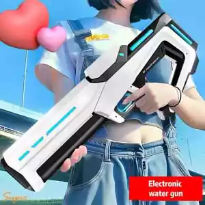 Electric Water Guns For Adults Powerful Squirt Automatic Water Suction Water Bla - Picture 1 of 28