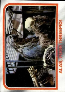 ALAS,POOR THREEPIO! 1980 Topps Empire Strikes Back #89 BUY ANY 2 ITEMS FOR 50% O - Picture 1 of 2