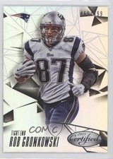 2015 Certified Mirror Silver /499 Rob Gronkowski #34