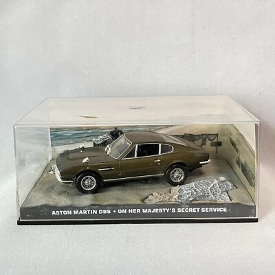 GE Fabbri James Bond Aston Martin DBS w/Diorama in Case 1:43 Scale SALE! - Image 1 of 4