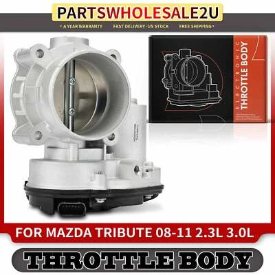 Cuerpo del acelerador de inyección de combustible con sensor TPS para Mazda Tribute 2008 2009-2011 Foto 1 de 4