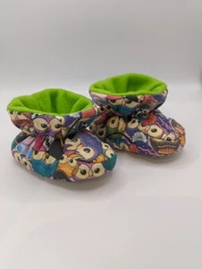 Baby Slippers/Booties, Soft Sole, Non - Slip, Snuggle Booties Sizes 3 - 18months - Picture 1 of 5