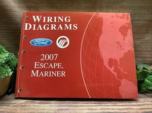 2007 FORD ESCAPE, MARINER WIRING DIAGRAMS *FREE SHIPPING* B-22 #77 - Picture 1 of 5