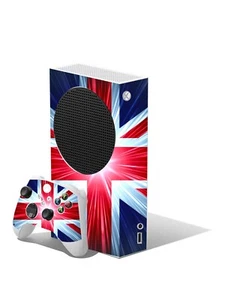 Pegatinas de vinilo personalizadas Union Jack para Xbox serie S, calcomanías envolventes - Imagen 1 de 5