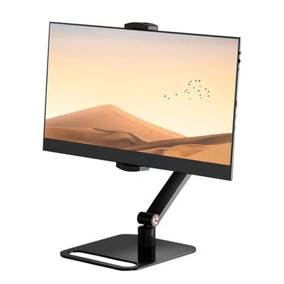 Portable Monitor Holder Metal Stand Adjustable Bracket 12-17 Inch 30cm Clip - Image 1 of 4